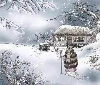 柴门闻犬吠 风雪夜归人（诗句出处和全诗赏析）