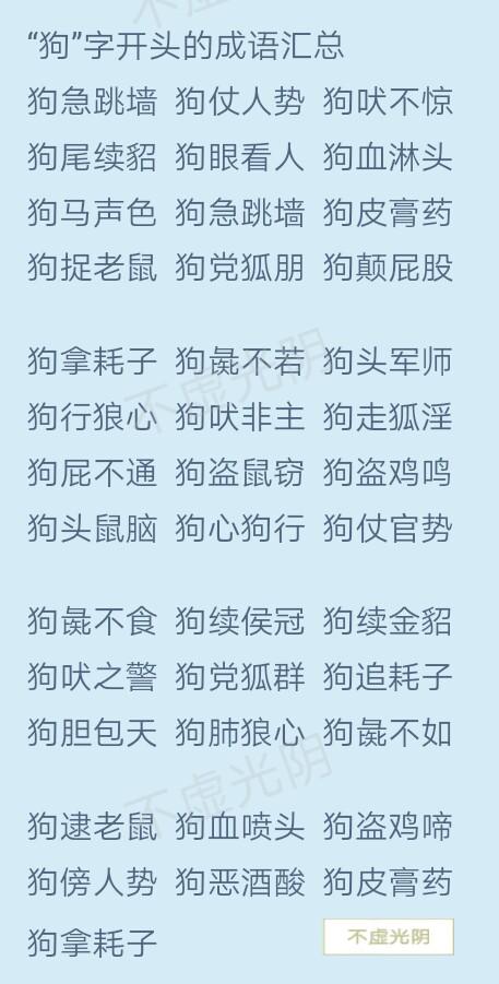 十二生肖成语，1000个有趣的十二生肖成语