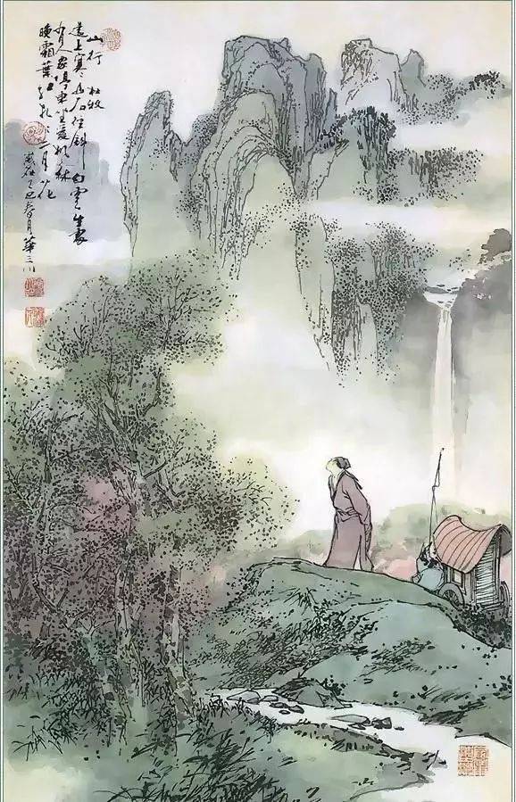 描写山的古诗10首，江山如画，美不胜收